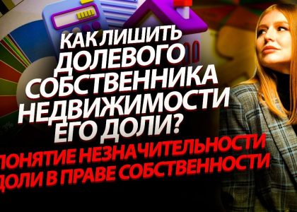 Сколько составляет незначительная доля в доме?